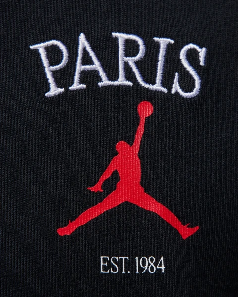 Футболка Nike JORDAN PARIS CITY LBR SS CREW черная HF1440-010
