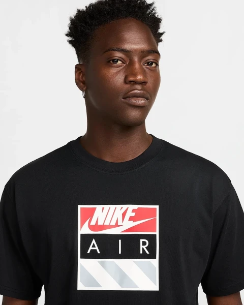 Футболка Nike MAX90 AIR черная HJ0578-010