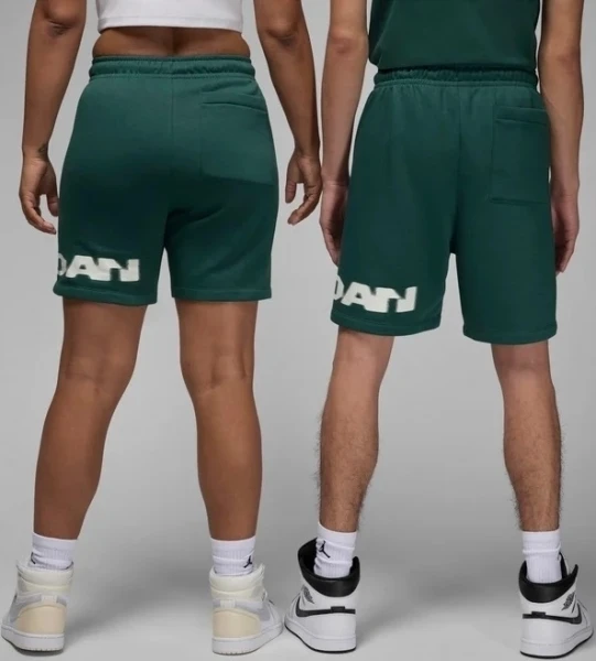 Шорти Nike JORDAN MVP FLEECE SHORTS темно-зелені FV7231-366