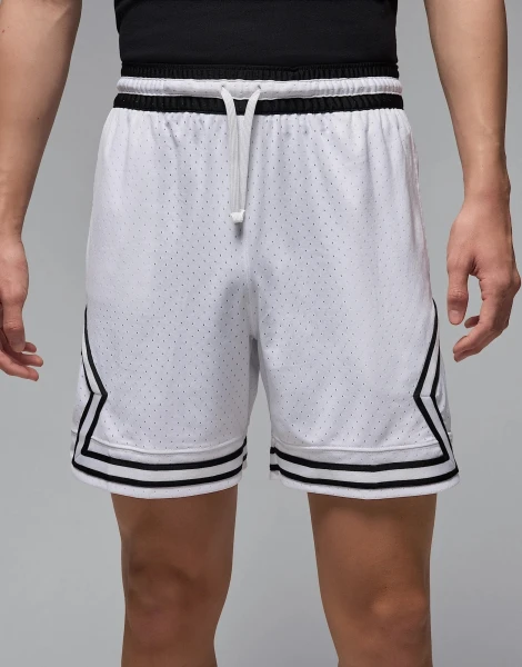 Шорти баскетбольні Nike JORDAN DRI-FIT MESH DIAMOND SHORTS білі HF9910-100