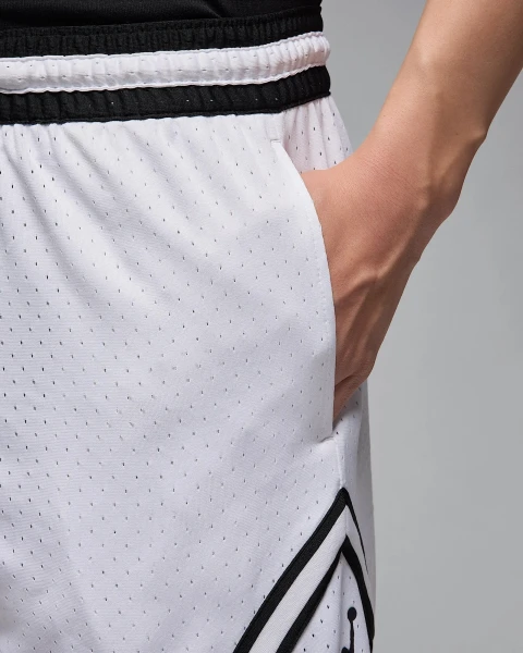 Шорти баскетбольні Nike JORDAN DRI-FIT MESH DIAMOND SHORTS білі HF9910-100