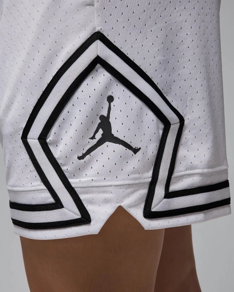 Шорти баскетбольні Nike JORDAN DRI-FIT MESH DIAMOND SHORTS білі HF9910-100