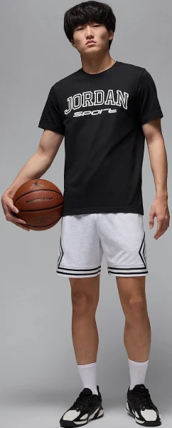 Шорти баскетбольні Nike JORDAN DRI-FIT MESH DIAMOND SHORTS білі HF9910-100