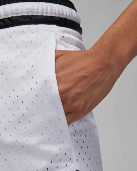 Шорты баскетбольные Nike JORDAN DRI-FIT SPORT DIAMOND SHORTS белые DX1487-100