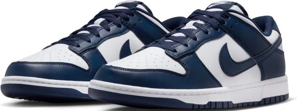 Кросівки Nike DUNK LOW RETRO темно-синьо-білі HF5441-107