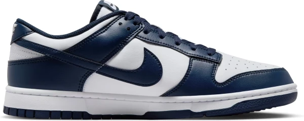 Кросівки Nike DUNK LOW RETRO темно-синьо-білі HF5441-107