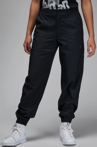 Спортивні штани жіночі Nike JORDAN WOVEN TROUSERS чорні DZ3375-010