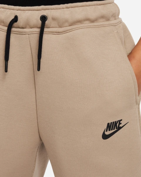Спортивні штани підліткові Nike TECH FLEECE бежеві FD3287-247