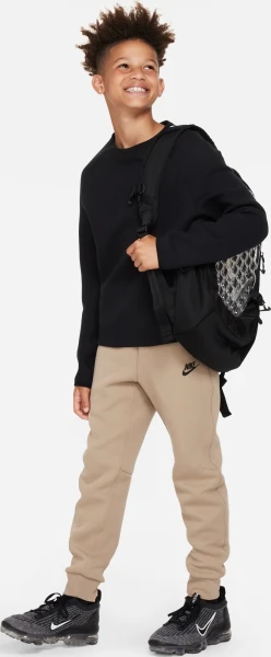 Спортивні штани підліткові Nike TECH FLEECE бежеві FD3287-247
