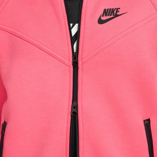 Толстовка підліткова Nike TECH FLEECE коралова FD2979-629