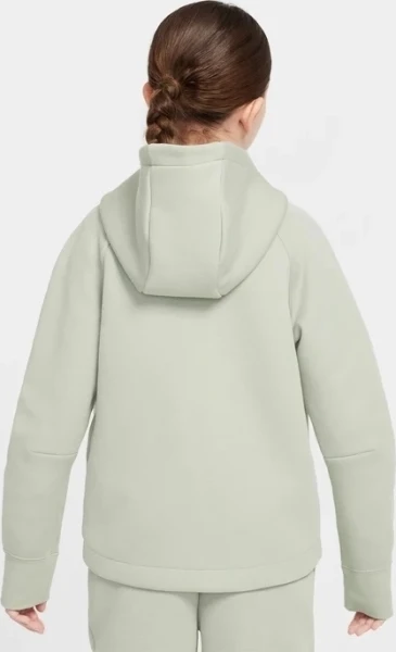 Толстовка підліткова Nike TECH FLEECE світло-зелена FD2979-370