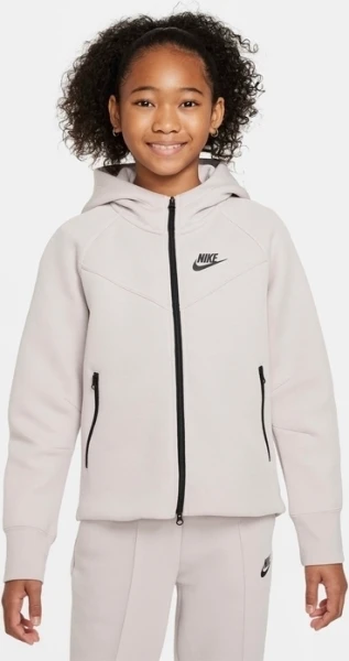 Толстовка подростковая Nike TECH FLEECE светло-сиреневая FD2979-019