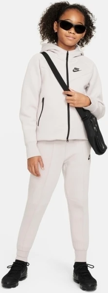 Толстовка подростковая Nike TECH FLEECE светло-сиреневая FD2979-019