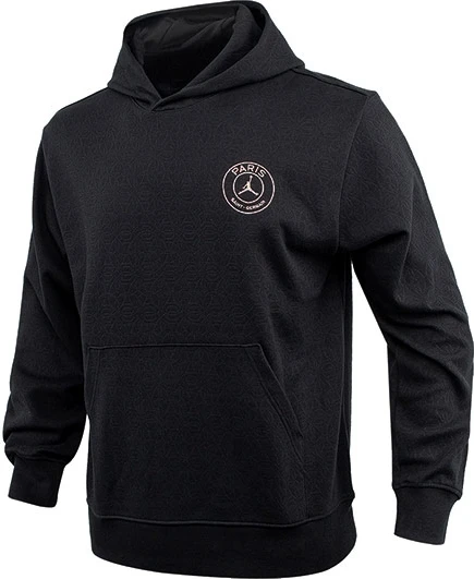 Худи Nike JORDAN PARIS SAINT-GERMAIN FLEECE PULLOVER HOODIE черное FV7730-045