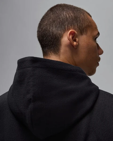 Худи Nike JORDAN PARIS SAINT-GERMAIN FLEECE PULLOVER HOODIE черное FV7730-045