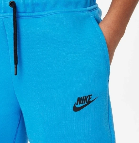Шорти підліткові Nike TECH FLEECE блакитні FD3289-435