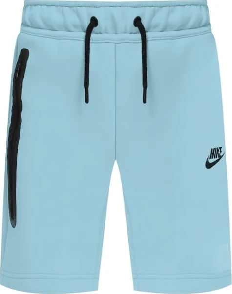 Шорти підліткові Nike TECH FLEECE світло-блакитні FD3289-464
