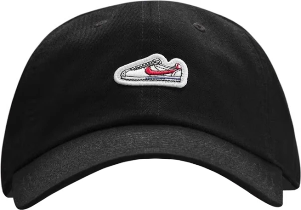 Кепка Nike CLUB UNSTRUCTURED CORTEZ PATCH CAP черная HJ7124-010