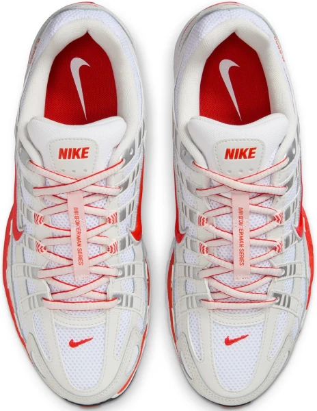 Кроссовки женские Nike P-6000 бело-красные BV1021-107