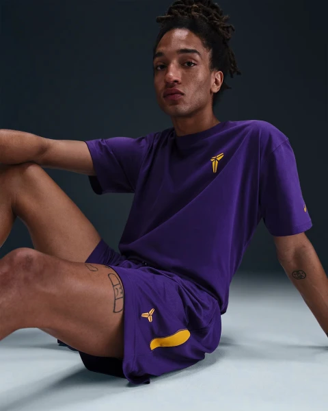 Шорти баскетбольні Nike KOBE DRI-FIT 6IN BASKETBALL SHORTS фіолетові HJ8103-547