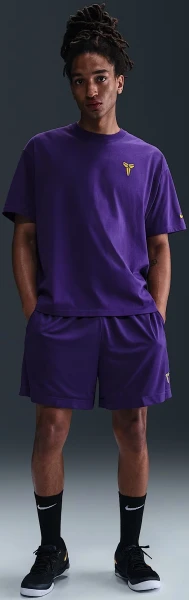 Шорти баскетбольні Nike KOBE DRI-FIT 6IN BASKETBALL SHORTS фіолетові HJ8103-547