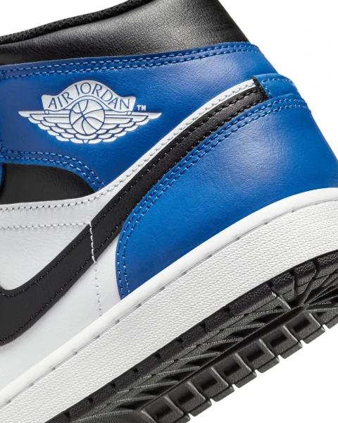 Кросівки Nike AIR JORDAN 1 MID синьо-біло-чорні DQ8426-402