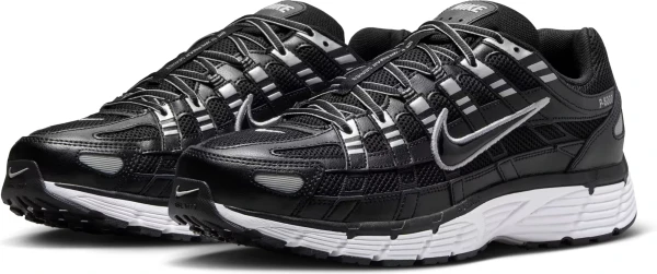 Кроссовки Nike P-6000 черно-серебряные CD6404-026