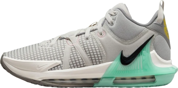 Кросівки баскетбольні Nike LEBRON WITNESS VII сіро-м'ятні DM1123-006