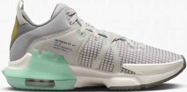 Кросівки баскетбольні Nike LEBRON WITNESS VII сіро-м'ятні DM1123-006