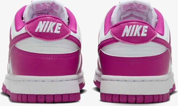 Кроссовки женские Nike DUNK LOW NEXT NATURE фуксиево-белые DD1873-110