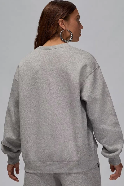 Свитшот женский Nike JORDAN BROOKLYN FLEECE CREW-NECK SWEATSHIRT серый FV7074-063