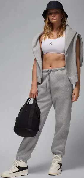 Спортивні штани жіночі Nike JORDAN BROOKLYN FLEECE PANTS 24 сірі FV7077-063
