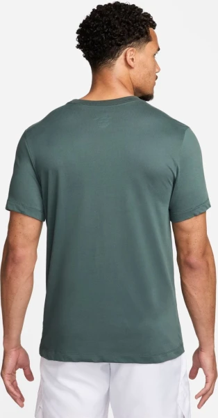 Футболка Nike COURT DRI-FIT TENNIS темно-зеленая FV8434-338