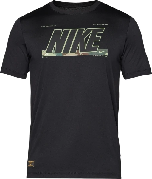 Футболка Nike DRI-FIT TEE RLGD CAMO GFX чорна FV8370-010