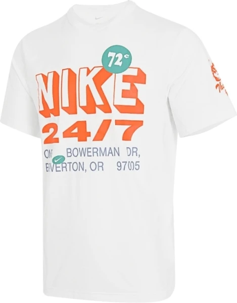 Футболка Nike HYVERSE DRI-FIT UV SHORT-SLEEVE белая FN3988-133