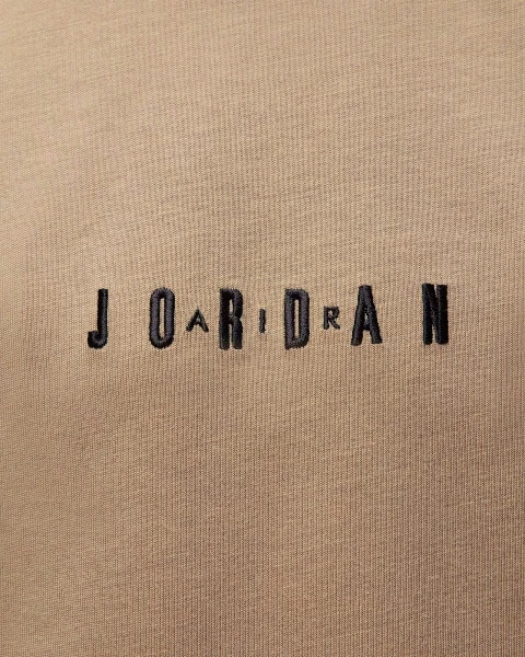 Футболка Nike JORDAN MEMB AIR CREW бежевая DM3182-257