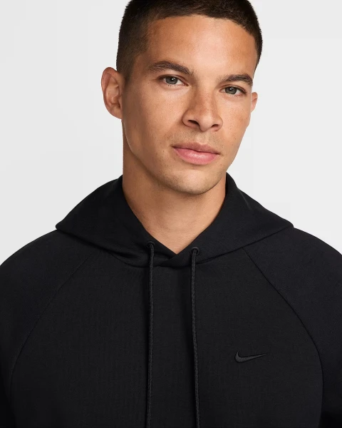 Худі Nike PRIMARY FLEECE DRI-FIT UV PULLOVER PERFORMANCE HOODIE чорне FZ0969-010