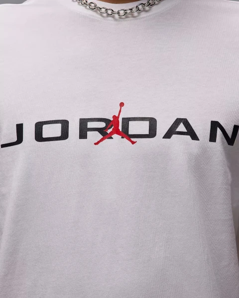 Футболка Nike JORDAN AIR біла IB7353-101