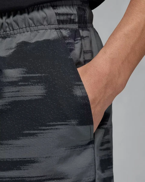 Шорти Nike JORDAN MVP PRINTED SHORTS чорно-темно-сірі FV7237-068