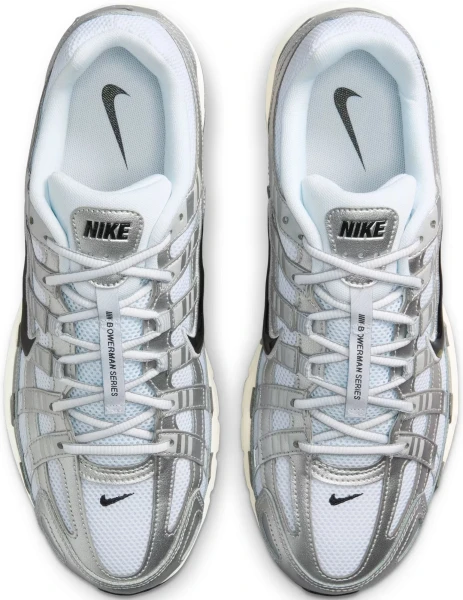 Кроссовки Nike P-6000 серебряно-белые CD6404-105