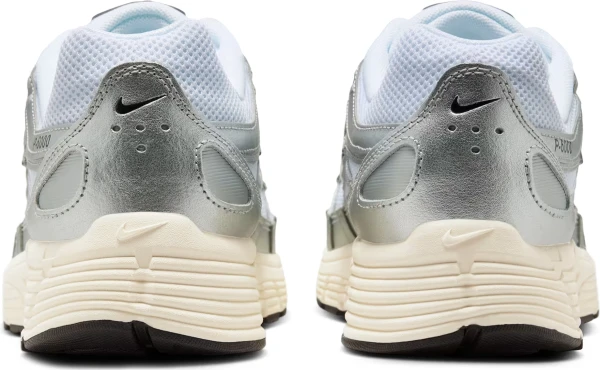 Кроссовки Nike P-6000 серебряно-белые CD6404-105