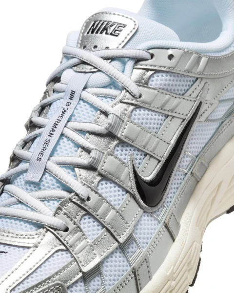 Кроссовки Nike P-6000 серебряно-белые CD6404-105