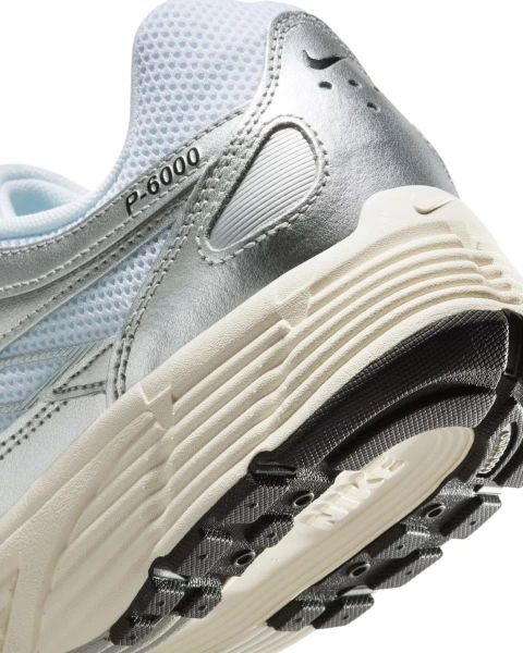 Кроссовки Nike P-6000 серебряно-белые CD6404-105