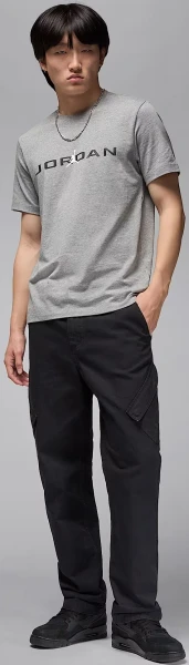 Футболка Nike JORDAN AIR серая IB7353-091