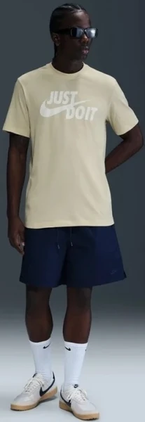Футболка Nike JUST DO IT SWOOSH бежева AR5006-229