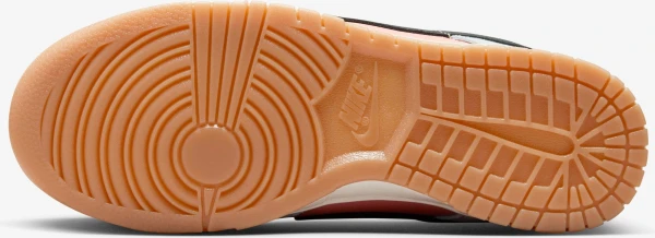Кроссовки женские Nike DUNK LOW голубо-коралловые HJ7341-474