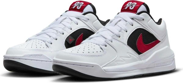Кросівки підліткові Nike JORDAN STADIUM 90 біло-чорно-червоні DX4399-116