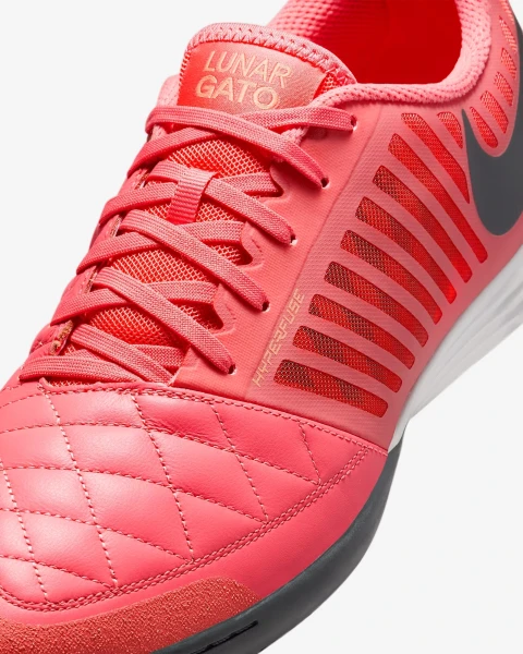 Футзалки (бампы) Nike LUNAR GATO II коралловые 580456-802