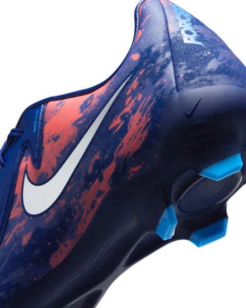 Бутси Nike PHANTOM GX 2 ACADEMY 'ERLING HAALAND' FG/MG EH темно-синьо-помаранчеві HF1609-400
