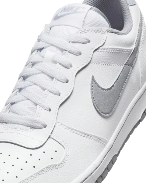 Кроссовки Nike BIG LOW бело-серые 355152-106